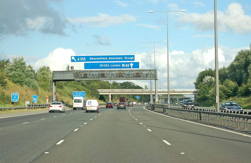 M40 At Beaconsfield (1) © Mrc :: Geograph Britain And Ireland