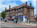 Harrow Road shops north of Monks Park, Tokyngton