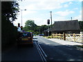 Plumley Moor Road approaching the A556