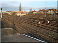 Across the tracks at Hereford railway station