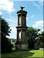 NS6065 : Memorial to James Buchanan of Dowanhill by Lairich Rig