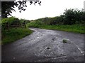 Road heading off to Howden Cottage