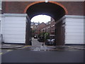 TQ2581 : The entrance to Shrewsbury Mews from Chepstow Road by David Howard