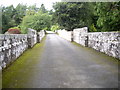 Road bridge over Kildrummy Castle Gardens