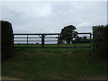 TL3230 : Field entrance, Greenfield Farm by JThomas