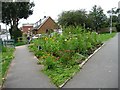 Garforth in Bloom at the entrance to the Lines Way