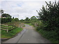 The level crossing on Thrinof Lane