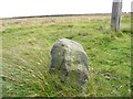 SD9824 : Boundary stone, Erringden Moor by Humphrey Bolton