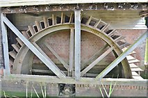 TM0819 : Thorrington Tide Mill - Breastshot Wheel by Ashley Dace