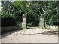 An entrance to Hauxwell Hall