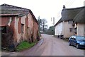 Village street, Upton Pyne