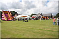 Summer fete Trefnant Village Hall on the background