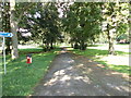 Footpath - Cross Flatts Park - Dewsbury Road