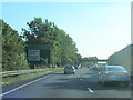 A34 nears Marcham Interchange