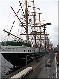 O1734 : Dublin's Tall Ships Festival - T/S Alexander von Humboldt at Sir John Rogerson's Quay by Eric Jones