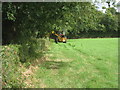 SE6115 : Hedge cutting near Sykehouse by Jonathan Thacker