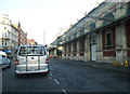 Charterhouse Street overlooking the West Market building