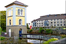 M2924 : Galway - River Corrib - Fisheries Tower  by Suzanne Mischyshyn
