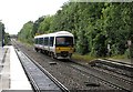 Leamington train in the rain