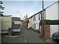 School Lane looking west