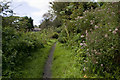 Bridlepath approaching Battery Mill