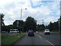 Little Bushey Lane at the junction of Aldenham Road