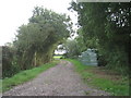 Farm track opposite Chapel Row, Sykehouse