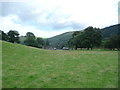 Scene at Vicarage Farm in Cwm Pennant