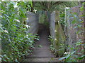 River Bourne footbridge