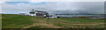 SC2967 : Castletown Golf Links Hotel and beyond - a 120 ° panorama by Richard Hoare