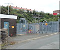 Electricity substation near Milford Haven railway station