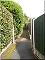 Footpath - end of Hughendon Drive