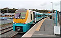 Departure for Cardiff Central waits in Milford Haven railway station