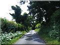 Horsebridge Road at Mottisfont village boundary