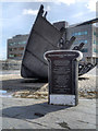 ST1974 : Merchant Seafarer's War Memorial, Cardiff Bay by David Dixon