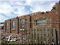 NT6578 : Rural East Lothian : Demolition of Beltonford Maltings, West Barns by Richard West