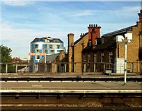 TQ2877 : Platforms, Battersea Park Railway Station by Claire MacNeill