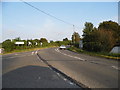 North Trade Road at the junction of the B2096