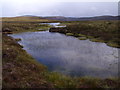 NN8586 : Lochan east of Caochan an Duine in catchment of River Feshie near Aviemore by ian shiell