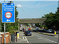 Railway bridge by Chessington North station