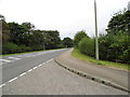 Shepperton Road at the entrance to Shepperton Aggregates