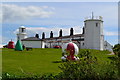 Lizard lighthouse and cottages