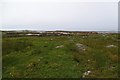 L6441 : Looking over rough land to the rocky foreshore of Ballyconneely Bay - Emlaghmore Townland by Mac McCarron