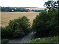 Grosvenor Road, Gravel Lane junction from train