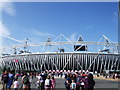 TQ3784 : Olympic Stadium by Paul Gillett