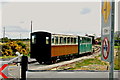 Q9558 : N67 - West Clare Railway Moyasta Junction Rail Station - Two Railway Cars by Suzanne Mischyshyn