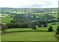 View of Mill Bank from the Calderdale Way on Norland Moor