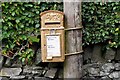 NT2137 : Gold postbox, Kirkton Manor by Jim Barton