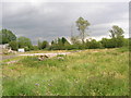 SS9986 : Site of the former farmyard at Gelli'r-haidd-uchaf by Simon Mortimer