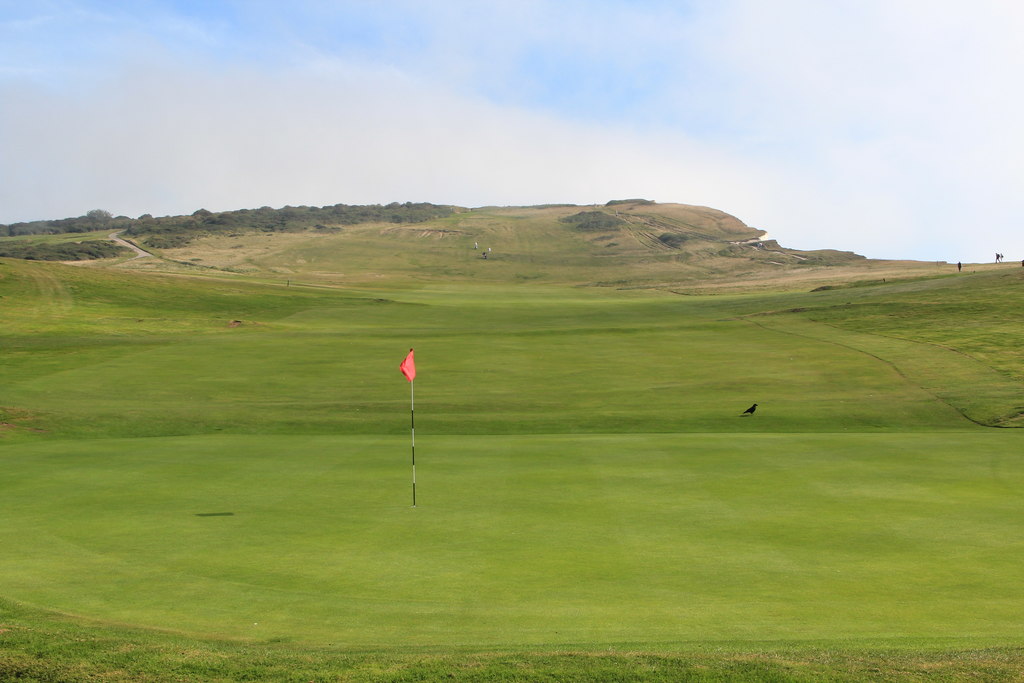 Seaford Head golf course © Martin Horsfall :: Geograph Britain and Ireland